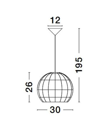 NOVA LUCE závěsné svítidlo MARLO přírodní ratan černý kabel E27 1x12W 230V IP20 bez žárovky 9586503