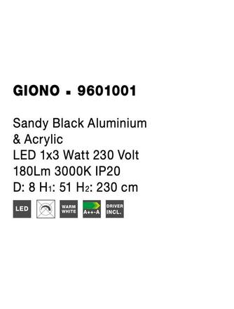 Nova Luce Vkusné a jemné LED svítidlo Giono NV 9601001