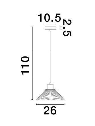 NOVA LUCE závěsné svítidlo IAN matný černý kov přírodní dřevo E27 1x12W 230V bez žárovky IP20 9620128