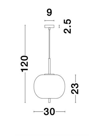 NOVA LUCE závěsné svítidlo LATO opálové sklo antický mosazný kov černý kabel E27 1x12W 230V IP20 bez žárovky 9624061