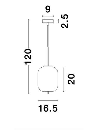 NOVA LUCE závěsné svítidlo LATO opálové sklo antický mosazný kov černý kabel E14 1x5W 230V IP20 bez žárovky 9624065