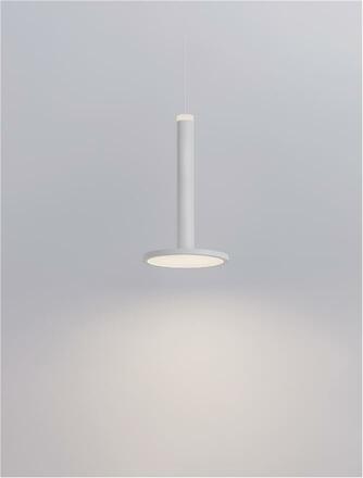 NOVA LUCE závěsné svítidlo PALENCIA matný bílý kov LED 11W 230V 3000K IP20 9695228