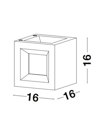 NOVA LUCE venkovní nástěnné svítidlo CASTRO šedý pískovec a akryl E27 1x12W bez žárovky 100-240V IP65 9762161