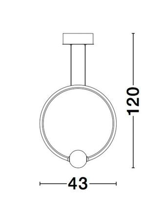 NOVA LUCE závěsné svítidlo CELIA stmívatelné černý hliník opálové sklo LED 25.6W 230V 3000K IP20 stmívatelné 9820605