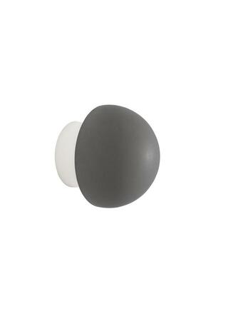 NOVA LUCE nástěnné svítidlo NETUNE šedý beton a bílý hliník LED 6W 220-240V 3000K IP20 9831051