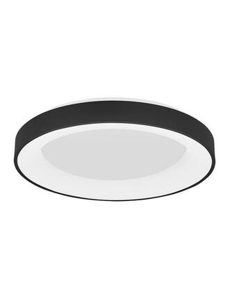 NOVA LUCE stropní svítidlo RANDO SMART černý hliník a akryl LED 50W 230V 3000K - 4000K IP20 Tuya stmívatelné 9853042