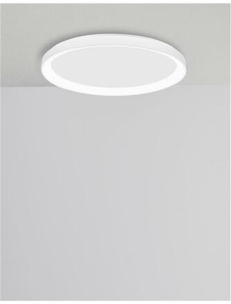 NOVA LUCE stropní svítidlo PERTINO černý hliník a akryl LED 30W 230V 3000K IP20 stmívatelné 9853671