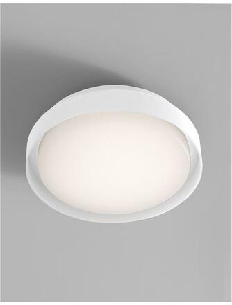 Nova Luce Venkovní stropní svítidlo OLIVER - 20 W, 1550 lm, 3000 K, bílá NV 9944602