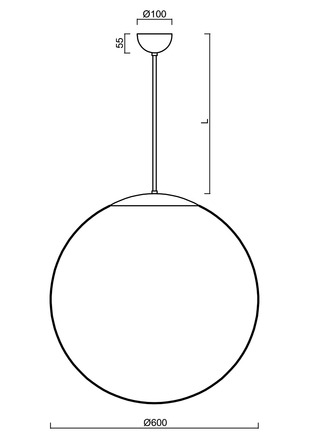 OSMONT ADR45796 ADRIA P5 závěsné skleněné svítidlo nerez broušená / bílá IP40 3x60W E27