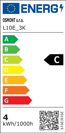 OSMONT ALK67099 ALKOR 2 stropní/nástěnné skleněné svítidlo bílá IP44 3000 K 5W LED