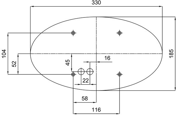OSMONT ALM59240 ALMA 2 stropní/nástěnné skleněné svítidlo bílá IP41 3000 K 15W LED