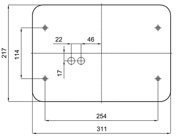OSMONT ALT59310 ALTAIR 1 stropní/nástěnné skleněné svítidlo bílá IP41 3000 K 19W LED