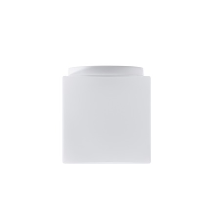 OSMONT APU52160 APUS 2 stropní/nástěnné skleněné svítidlo bílá IP44 60W E27