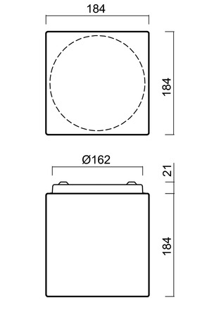 OSMONT APU52161 APUS 3 stropní/nástěnné skleněné svítidlo bílá IP44 60W E27