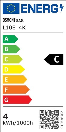 OSMONT APU67596 APUS 2 stropní/nástěnné skleněné svítidlo bílá IP44 4000 K 5W LED