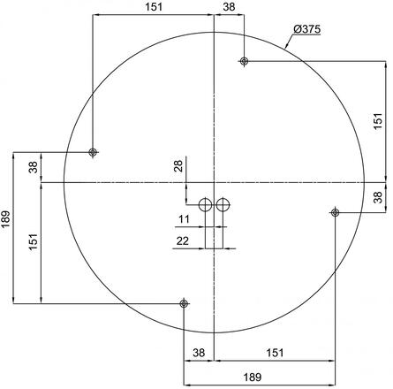 OSMONT ARA71274 ARAKIS 3 stropní/nástěnné skleněné svítidlo bílá IP43 3000/4000 K 34W LED