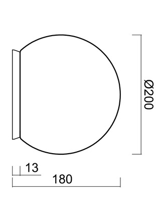 OSMONT BIA58003 BIANCA 1 stolní skleněná lampa bílá IP40 25W E27