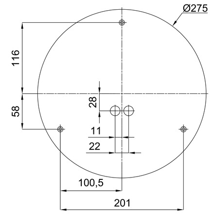 OSMONT DEL63106 DELIA 1 stropní/nástěnné plastové svítidlo IP54 2700-6500 K 18W LED