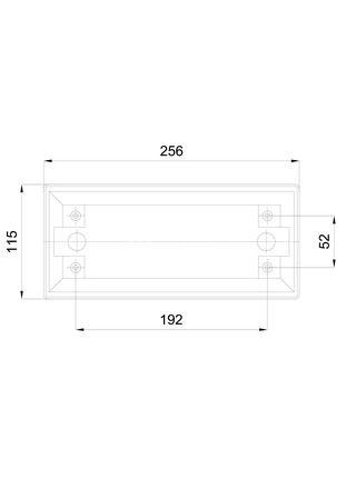 OSMONT ELE57260 ELEKTRA 1 stropní/nástěnné průmyslové plastové svítidlo bílá IP54 3000 K 8W LED