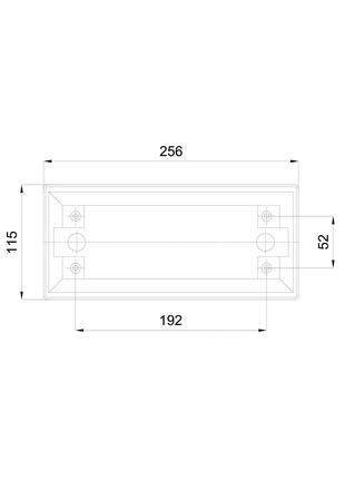 OSMONT ELE57760 ELEKTRA 1 stropní/nástěnné průmyslové plastové svítidlo bílá IP54 4000 K 7W LED