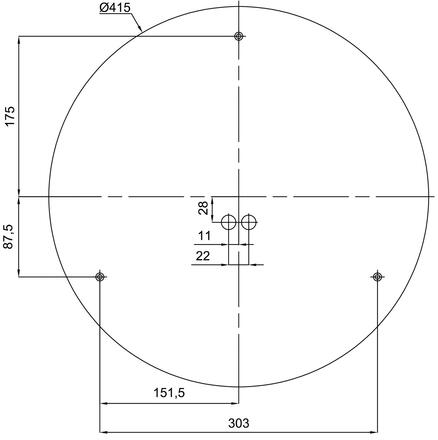 OSMONT ELS68590 ELSA 5 stropní/nástěnné skleněné svítidlo bílá IP44 4000 K 36W LED HF