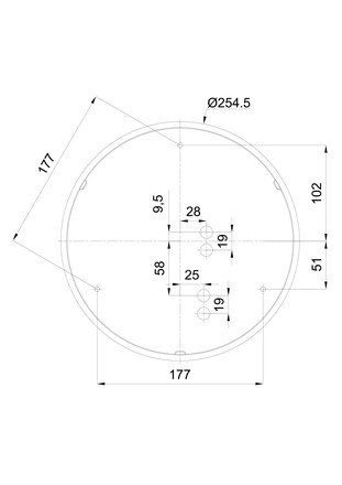 OSMONT ELS70900 ELSA 2 IP stropní/nástěnné skleněné svítidlo bílá IP65 4000 K 15W LED DALI HF