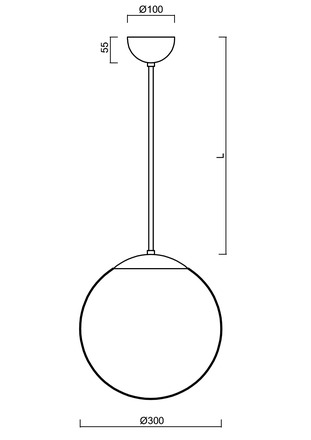 OSMONT ISI61386 ISIS P2 závěsné plastové svítidlo černá / bílá IP40 3000 K 20W LED DALI