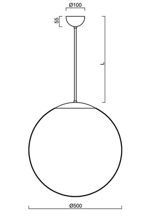 OSMONT ISI66105 ISIS P4 závěsné plastové svítidlo bílá IP40 3000 K 41W LED DALI