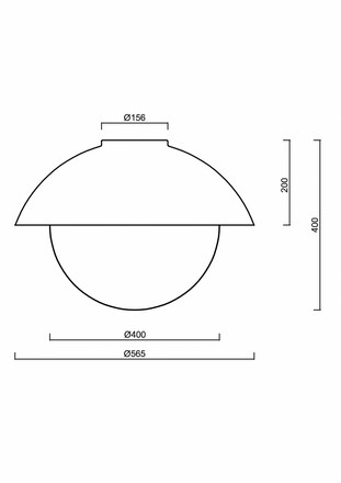 OSMONT LUK60512 LUKIDA 3 stropní/nástěnné skleněné svítidlo bílá IP65 4000 K 27W LED
