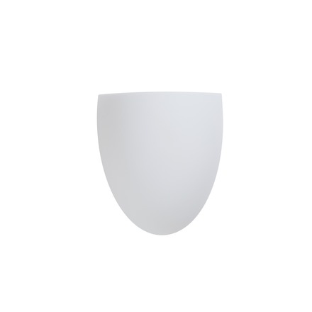 OSMONT LYR46122 LYRA 1 nástěnné skleněné svítidlo bílá IP43 60W E27 HF