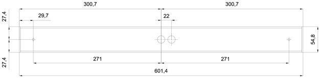 OSMONT MAT71035 MATAR 1 stropní/nástěnné plastové svítidlo IP44 3000 K 9W LED DALI