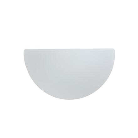 OSMONT NEL59463 NELA DL3 nástěnné skleněné svítidlo nerez broušená / bílá IP43 3000 K 13W LED