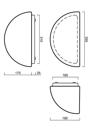 OSMONT NEL59730 NELA 3 nástěnné skleněné svítidlo bílá IP43 4000 K 15W LED HF