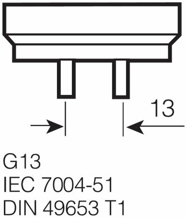 OSRAM lumilux L 36W/76 G13