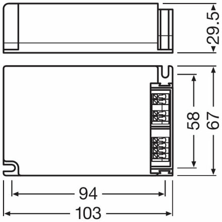 LEDVANCE OTi DALI 25/220-240/700 LT2 4052899488144