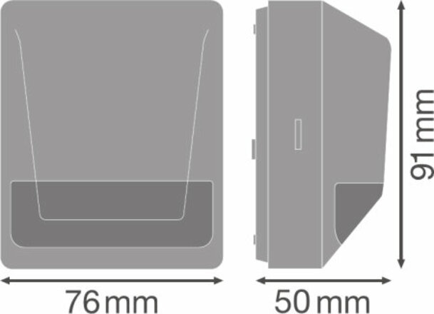 LEDVANCE SENSOR WALL 180DEG IP55 DG 4058075244795
