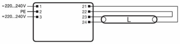 OSRAM QTP5 1X14-35/220-240