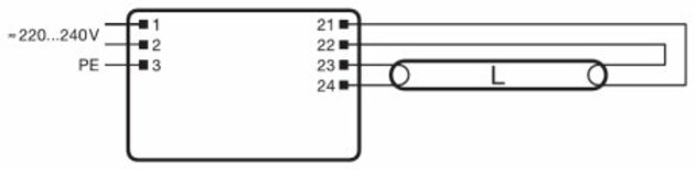 OSRAM QTi 1X14/24/21/39/220-240 GII