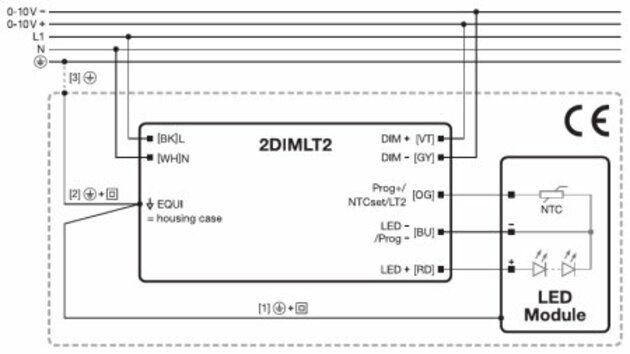 LEDVANCE OT 110/120-277/1A4 2DIMLT2 P 4052899253438