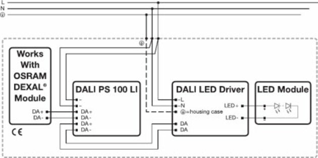 LEDVANCE DALI PS 100 LI 4052899583221