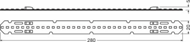 LEDVANCE PrevaLED Linear G6 PL-LIN-Z6 1100-840 280X20-LV/HV 4052899606081