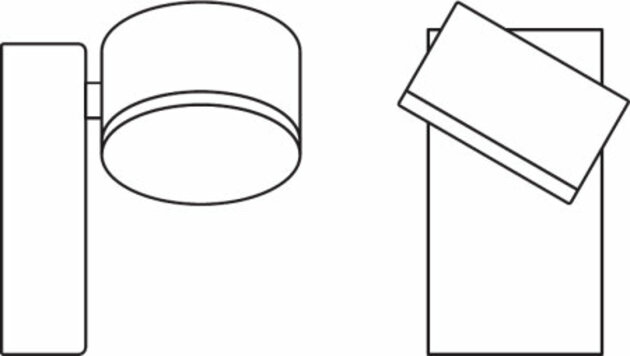 LEDVANCE O FACADE SPOT 8 W 3000 K IP54 GY 4058075074712