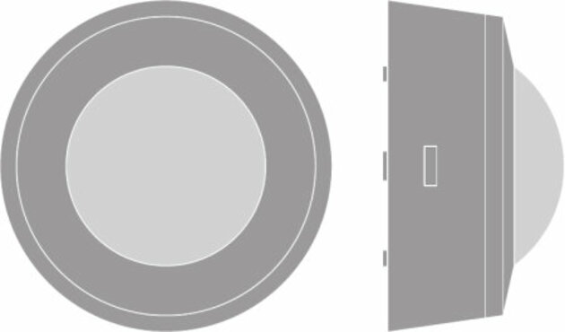 LEDVANCE SENSOR CEILING  360DEG IP44 WT 4058075244719