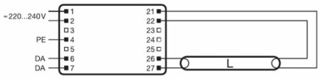 OSRAM QTi DALI 1X36 DIM