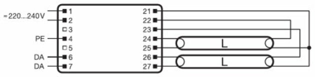 OSRAM QTi DALI 2X36 DIM