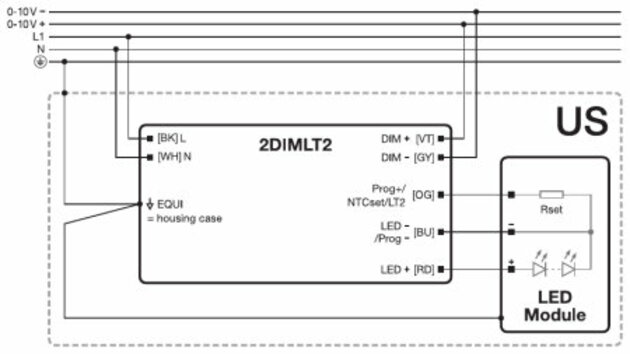 LEDVANCE OT 50/120-277/800 2DIMLT2 P 4052899173781