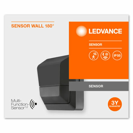 LEDVANCE SENSOR WALL 180DEG IP55 DG 4058075244795