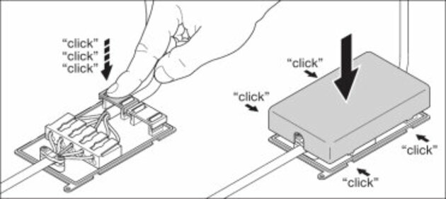 LEDVANCE CONNECTOR BOX 5POLE L/N/PE/D+/D- 4x 4058075473034