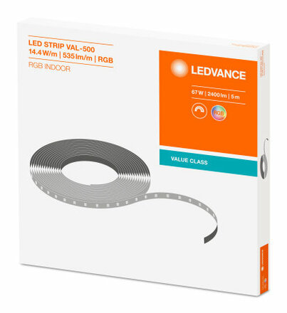 LEDVANCE LED STRIP VALUE-500 RGB LS VAL -500/RGB/5 4058075404441