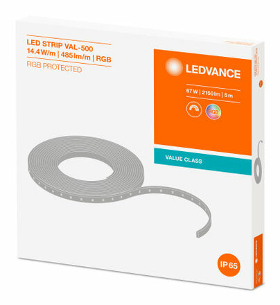 LEDVANCE LED STRIP VALUE-500 RGB PROTECTED LS VAL -500/RGB/5/IP65 4058075404472